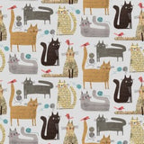 Raining Cats and Dogs Patchwork Fabric