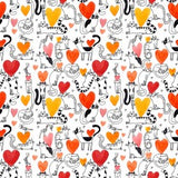Raining Cats and Dogs Patchwork Fabric