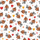 Raining Cats and Dogs Patchwork Fabric