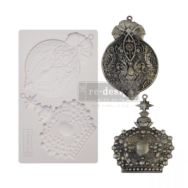 Re-Design Moulds by Prima - Christmas Ornaments