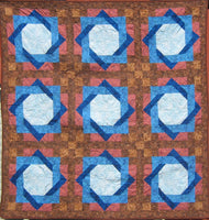 Diamond Windows Quilt Pattern by Cecile Whatman